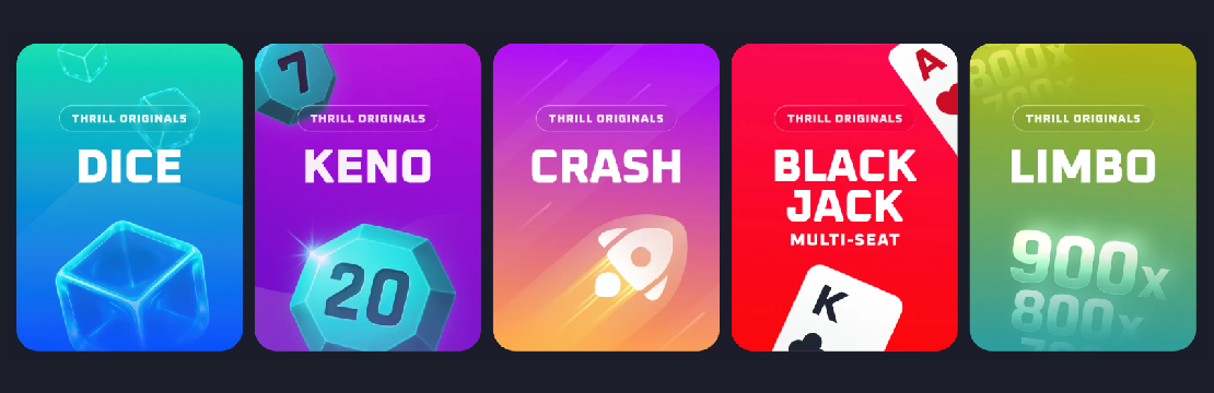 Thrill original games